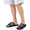 thumbnail image 2 of Sofora by RockDoves Men's Adjustable Wrap Memory Foam Slide Slipper, 2 of 6