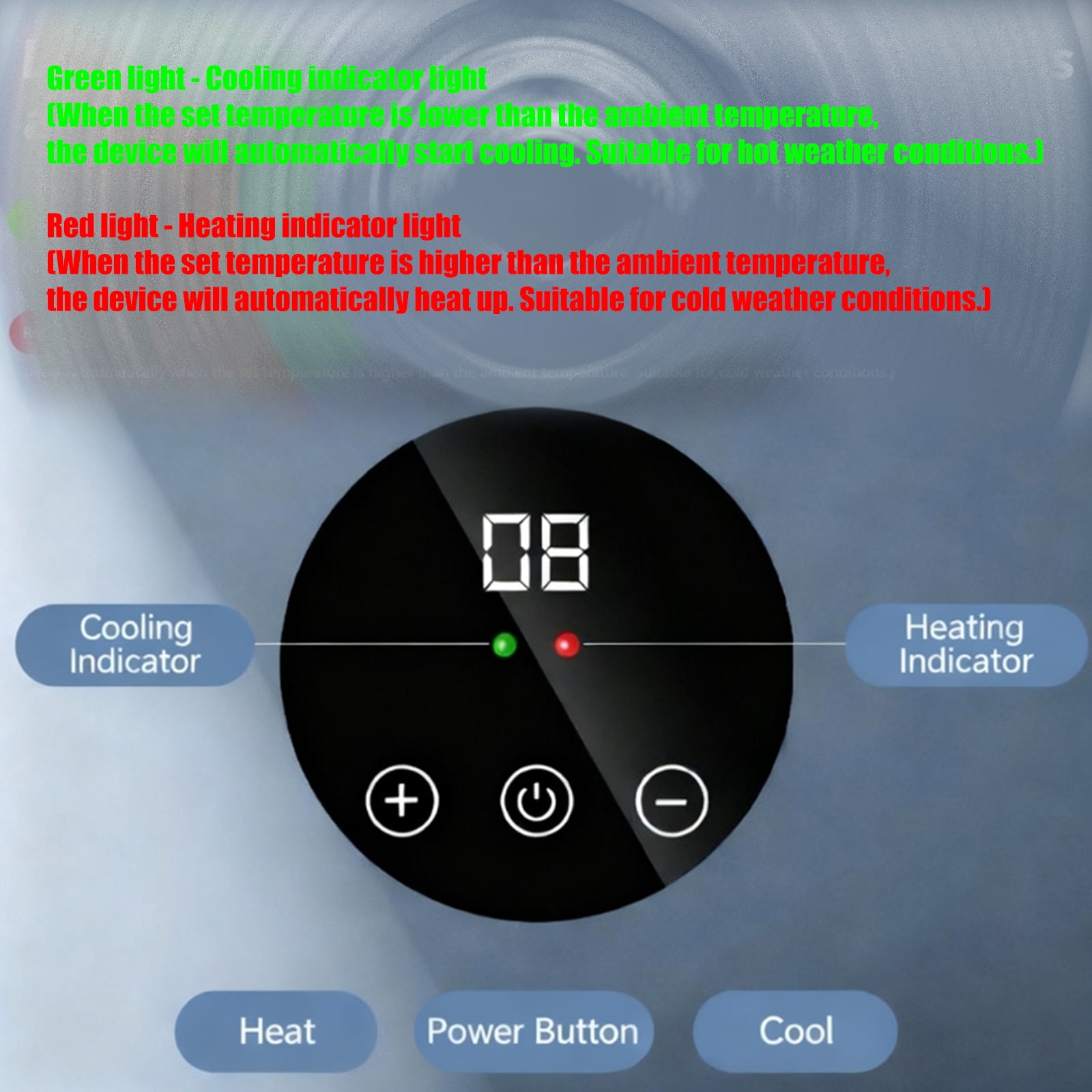 Transportable Car Fridge Refrigerator Highlighting Double Thermoregulation USB Charging Capability for Road Excursions and Outdoors