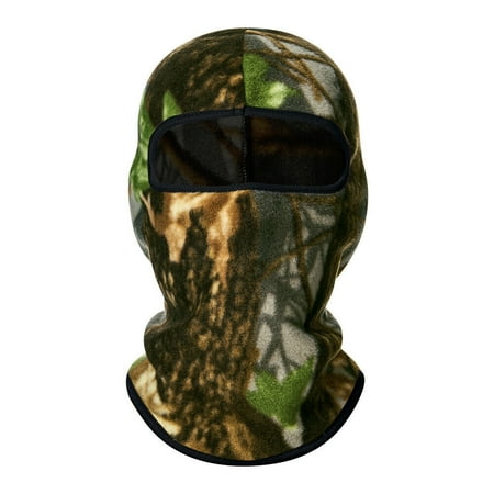 Balaclava Thermal Camo Fleece Hat Ski Warm Full Face Mask Windproof Cap Hood US