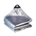 thumbnail image 1 of 99% Aluminum Shade Cloth Reflective Aluminum Shade Cloth Sunshade Cover with Grommet Net Sunscreen Fabric Shade Net, 1 of 1