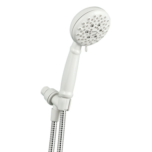Moen 23046W 4" White Banbury® 5Function Handheld Showerhead Walmart