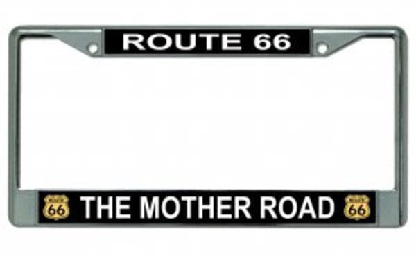 Aluminum License Plate Route 66 State of Texas NEW The Mother Road 