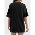 thumbnail image 2 of Womens Tops Short Sleeve Shirts Summer Comfy Crew Neck T-Shirt, 2 of 4