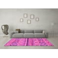 thumbnail image 3 of Ahgly Company Indoor Rectangle Abstract Pink Modern Area Rugs, 8' x 12', 3 of 4