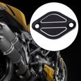 thumbnail image 3 of Tapas de filtro de aceite de motor, cubierta decorativa, aptas para DUCATI, pieza de repuesto negro, 3 of 8