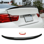 Compatible with 14-17 BMW 4-Series F32 P Style Trunk Spoiler Lip Wing - CF