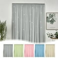 thumbnail image 2 of Lilixerw Privacy Sheer Curtains,Semi Sheer Privacy Curtain Drapes,for Windows Living Room Bedroom Sunroom French Doors, 2 of 7