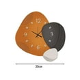thumbnail image 4 of 4 Pieces Elephant Sculptures Wall Clock Ceramic Crafts Creative Design for Home Living Room Decor, 4 of 8