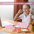 thumbnail image 6 of 200 Sheets Index Cards Topboutique Ruled Note Cards Lined Notecards Pink Flashcards 3 X 5 Inch Lined Flash Cards for Studying, Memo Cards, Office Supply, DIY, To Do List, Presentation,4 Pack, 6 of 7