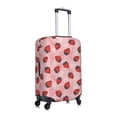 thumbnail image 3 of Xecao Strawberries print Elastic Luggage Cover, with double-sided print , is perfect for travel, business, and daily use, 3 of 9