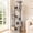 Light Grey, variant on 31.5 in Cat Tree, Multi-Level Cat Tree Tower, Cat Tower with Sisal Scratching Posts, Condos, Plush Perches, Hanging Cat Toys, Light Gray