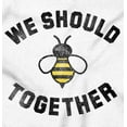 thumbnail image 2 of Bee Together Cute Valentines Day Zip Hoodie Sweatshirt Women Brisco Brands S, 2 of 6