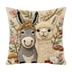 thumbnail image 2 of CaiYueKe Decorative Throw Pillow Cover Cute Embroidery 3D Effect Sofa Bedroom Living Room Home Decor Accent Pillowcase Soft Short Lint Cozy Pillow Cushion Cover Decorative Pillow, 2 of 7