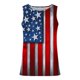 thumbnail image 2 of Tanques para Hombre para el Verano Solto Chaleco Impresión Deportivo Cuello Redondo, Casual, 2 of 4