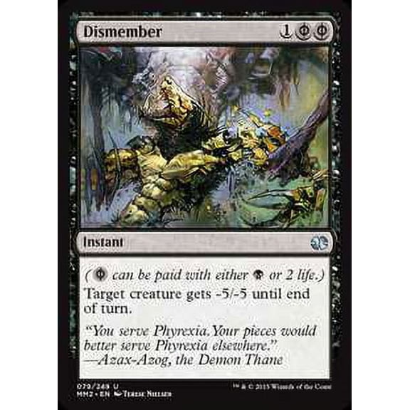 MtG Modern Masters 2015 Uncommon Dismember