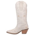 thumbnail image 2 of Dingo Women's Women'S Full Bloom Western Boot Round Toe White 6 1/2 M  US, 2 of 2