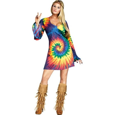 Morris Costumes FW124844ML Groovy Gal Adult Costume, Size 10-14