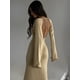 thumbnail image 2 of Vestido de mujer de punto de manga larga con espalda abierta, vestido largo ajustado, moda sexy de verano 2024, vestidos con cordones, 2 of 5