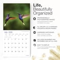 thumbnail image 2 of Hummingbirds 2026 Wall Calendar 12 Month | 12" x 24" Open | Thick & Sturdy Paper | Holiday Gift | Bird Calendar 2026, 2 of 3