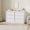 Antique White(6-drawer), variant on Tzou 6-Drawer Dresser Organizer - Modern Wooden Chest w/ Anti-Tip, Large Storage for Bedroom, Living Room(White)
