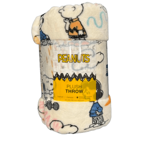 Peanuts Snoopy  Oversized Supersoft Plush Throw Blanket