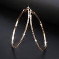 thumbnail image 3 of YYKihy 925 Sterling Silver Earrings For Women Full Dangle Round Hoop Earrings For Her, 3 of 8