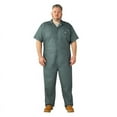 thumbnail image 5 of Dickies Men's Poplin Short Sleeve Coveralls, Lightweight Workwear Uniform, Zipper Front, Durable Fabric, Ideal for All-Day Wear, 5 of 5