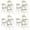 Khaki, variant on ZUNMOS Folding Chair 12 Pack, Convenient Leather Padded Folding Chairs, Outdoor and Indoor, Black