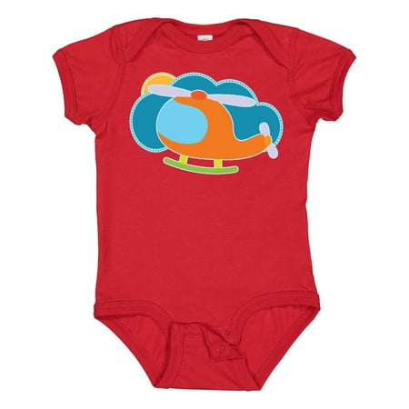 

Inktastic Helicopter For Boys Boys Baby Bodysuit