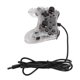 thumbnail image 1 of Controlador De Juego Transparente, Giroscopio De 6 Ejes Función De Activación Turbo Burst Gamepad Con Cable Vibración Dual Ergonómica Con Luz RGB Para Para PC, 1 of 7