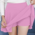 thumbnail image 2 of Mikilon Women Fashion Mini Pencil Skirts High Waist Solid Color Hip Slim Short Skirts, 2 of 5