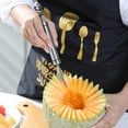 thumbnail image 2 of Stainless Steel Melon Baller Fruit Decoration Carving Knife For DIY Cutting And Scooping Watermelon Cantaloupe Ice Cream, 2 of 4