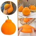 thumbnail image 2 of Dsscvnef Toy Stress Slow Rising Orange Happy Fruit Soft Gum Prank Decompression Device for Kids Adults, 2 of 8