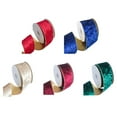 thumbnail image 3 of Maoww Red Velvet Ribbon With Wired Edge DIY Christmas Crafts Christmas Tree Decoration D-IY Craft Bow B, 3 of 6