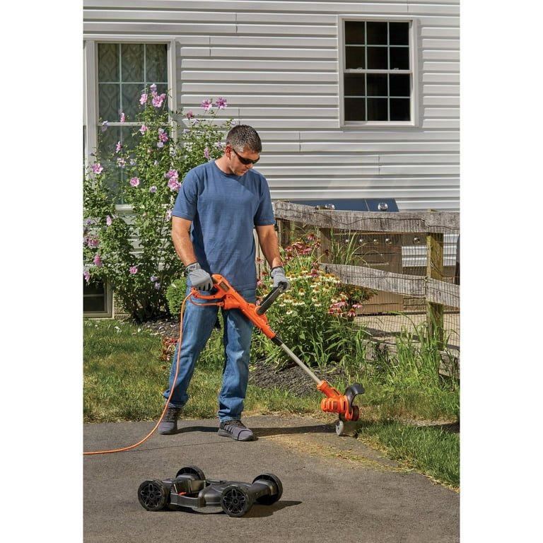 Lawn Edger Black And Decker Weed Wacker Mower BLACK+DECKER 3-In-1