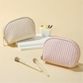 thumbnail image 5 of Makeup Bag Cute Makeup Bag Mini Cosmetic Pouch for Women Small Quilted Beauty Bag Handy Zipper Pouch Reduced, 5 of 6