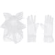 thumbnail image 1 of 1 juego de elegantes guantes y sombreros para fiestas de baile, tocados únicos para mujer, 1 of 6