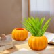 thumbnail image 4 of Jarrones para Flores Jarrón de Plástico Creativo con Forma de Calabaza Jarrón Decorativo, Material de Vestido de Vacaciones, Dos Mitades Empalmadas, 4 of 6