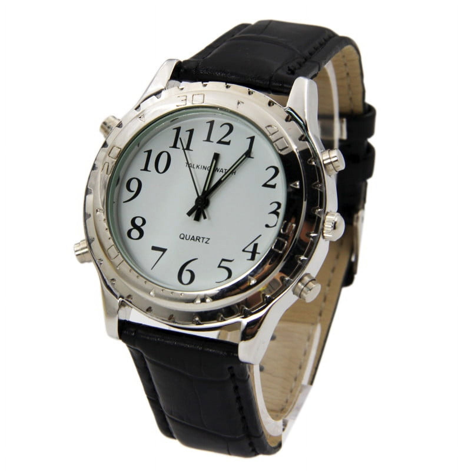 RKSTN Montres pour Hommes Horloge Parlante Anglaise pour Aveugles
