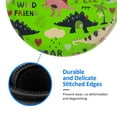 thumbnail image 5 of Disketp Cute Dinosaurs Small Mouse Pad 7.9x7.9 Inches,Washable Round Mousepad For Office Laptop Computer,Non-Slip Rubber Base Mouse Pads For Wireless Mouse, 5 of 9