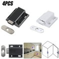 thumbnail image 3 of 4X Magnetic Push To Open Touch Pressure Catch Latch Door Drawer Cupboard Cabinet, 3 of 9