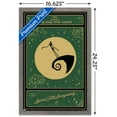 thumbnail image 3 of Disney Tim Burton's The Nightmare Before Christmas - Spiral Hill Stargazing Wall Poster, 14.725" x 22.375" Framed, 3 of 5