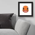 thumbnail image 4 of Gallery Pops Pokemon - Charmander Face Wall Art, Black Framed Version, 12" x 12", 4 of 5