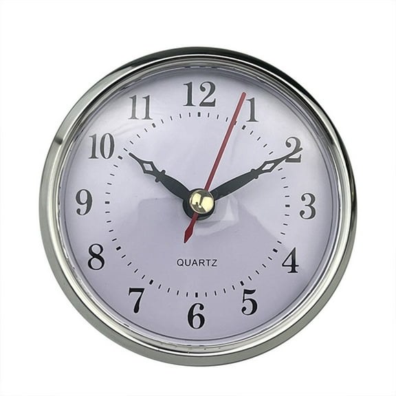 80Mm Quartz Clock Insert Movement Replacement For Crafts Or Old Clocks