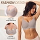 thumbnail image 2 of Bra Greoay Wireless Push Up, sin costuras, soporte total, cuello en V, 2 of 5