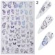 thumbnail image 1 of Calcomanía para uñas en forma de Mariposa, accesorios de manicura, bricolaje, manicura, uñas, salón, 1 of 4