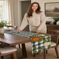 thumbnail image 6 of RBCKVXZ Fall Pumpkin Table Runner Linen Thanksgiving Long Table Decor, Harvest Prints for Dining Table, Dresser, Buffet, Farmhouse Home Decor, 6 of 8
