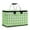 Green plaid, variant on Holocky Large Picnic Basket Insulated Foldable Cooler Bag for Camping Picnic Travel Lunch Bag