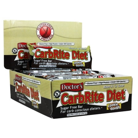 Diet Bar Cookie - Universal Nutrition Doctors CarbRite Diet Sugar Free Bar, 12 ea