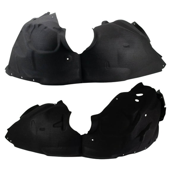 TRQ Front Inner Fender Liner Set Fits Select 2019-2023 Ford Edge FO1248197 FO1249197